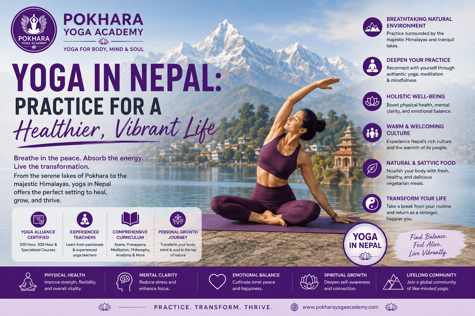 yoga in nepal pokhara