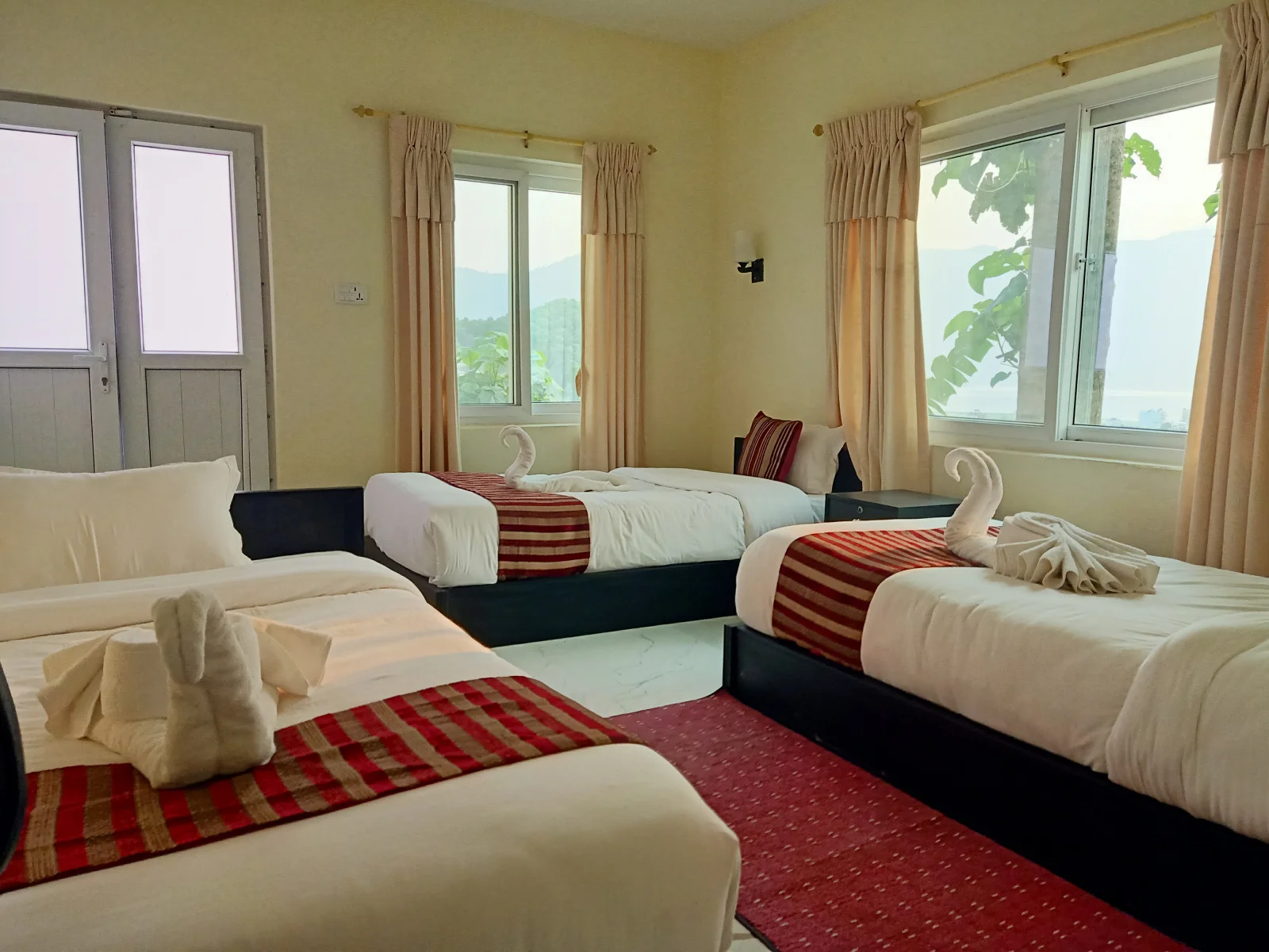 Pokhara Yoga Retreat Accommodation