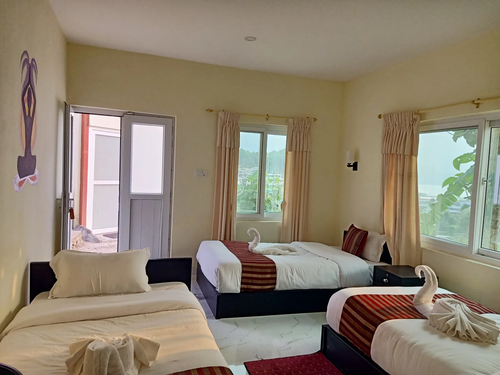 Pokhara Yoga Retreat Accommodation